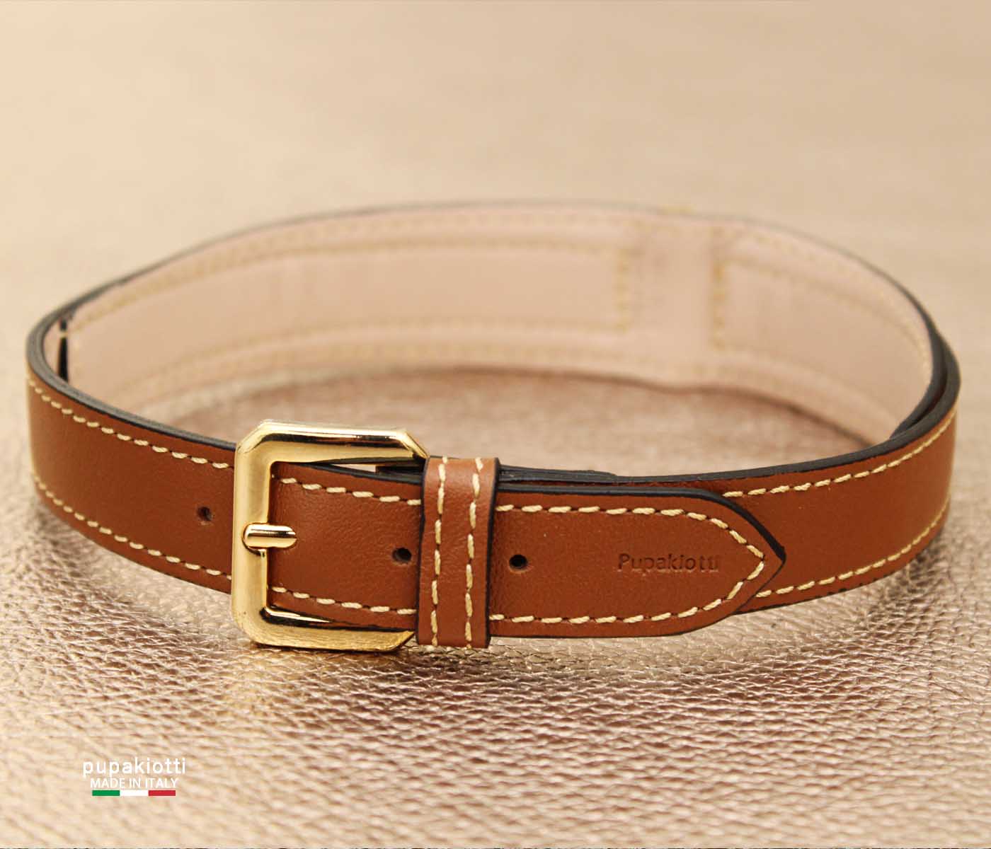 Premium. Leather collar for dog