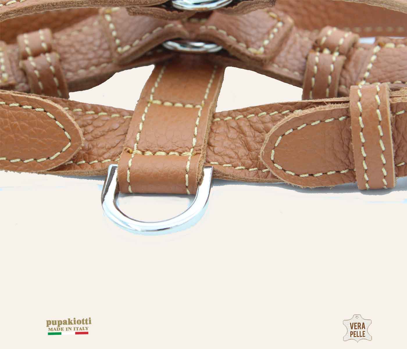 BASIC H. Pettorina in Vera Pelle per cane