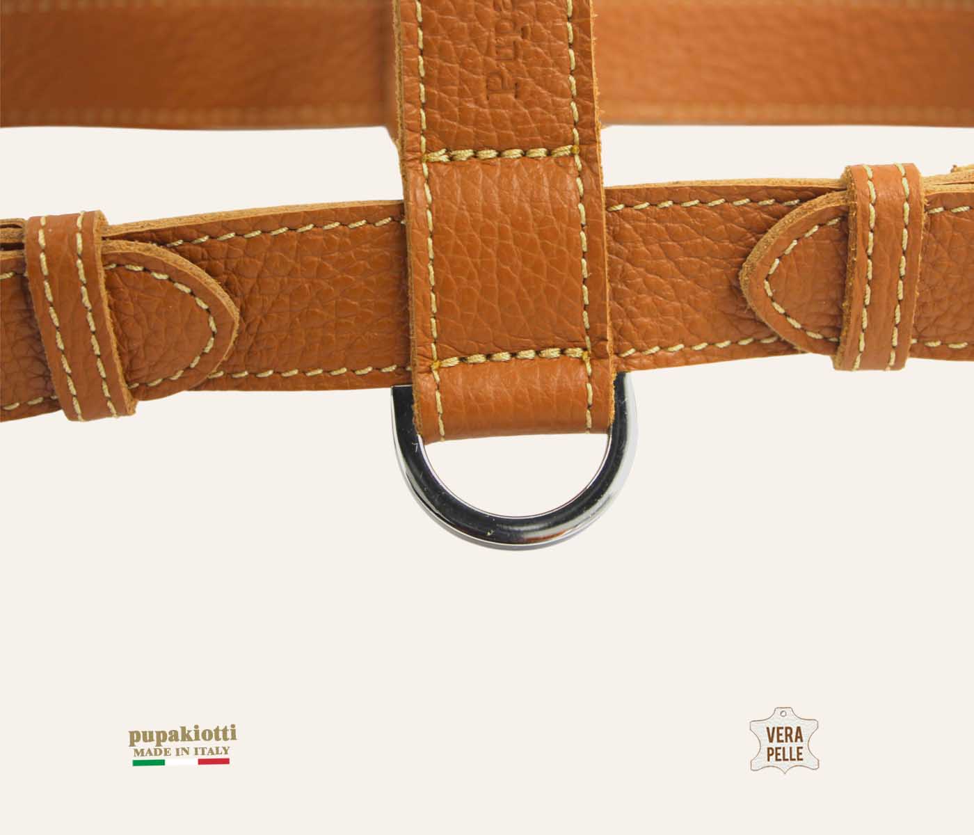 BASIC H. Pettorina in Vera Pelle per cane