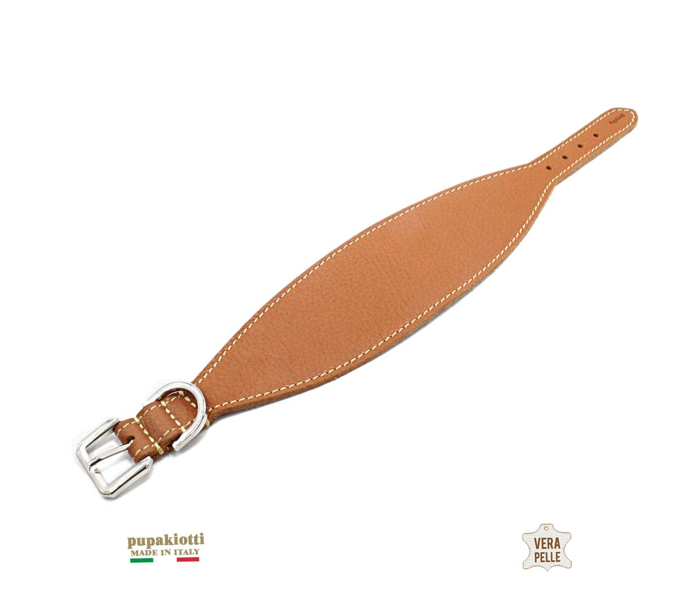 BASIC. Collare per Levriero in vera pelle