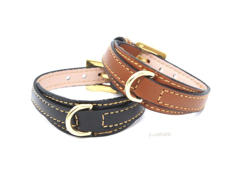 Premium. Leather collar for dog