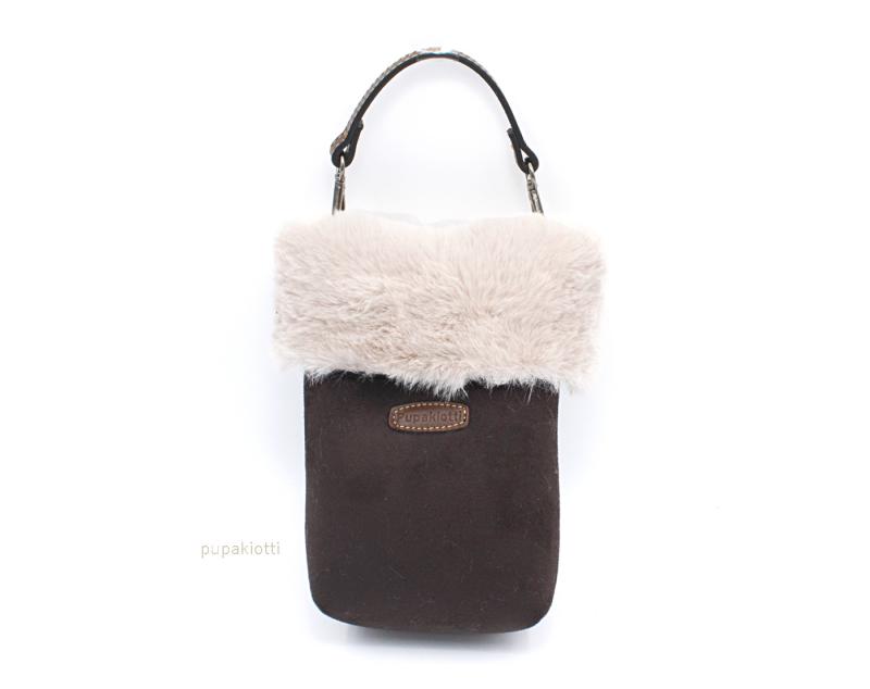 Cortina. Pochette in Neofur e Pelle