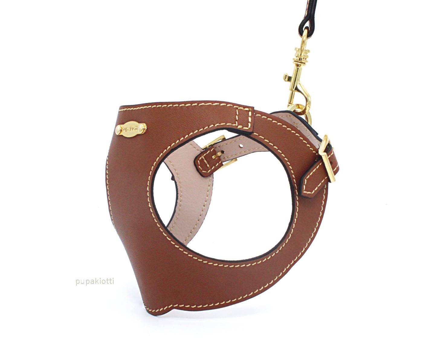 PREMIUM. Leather harness for dog