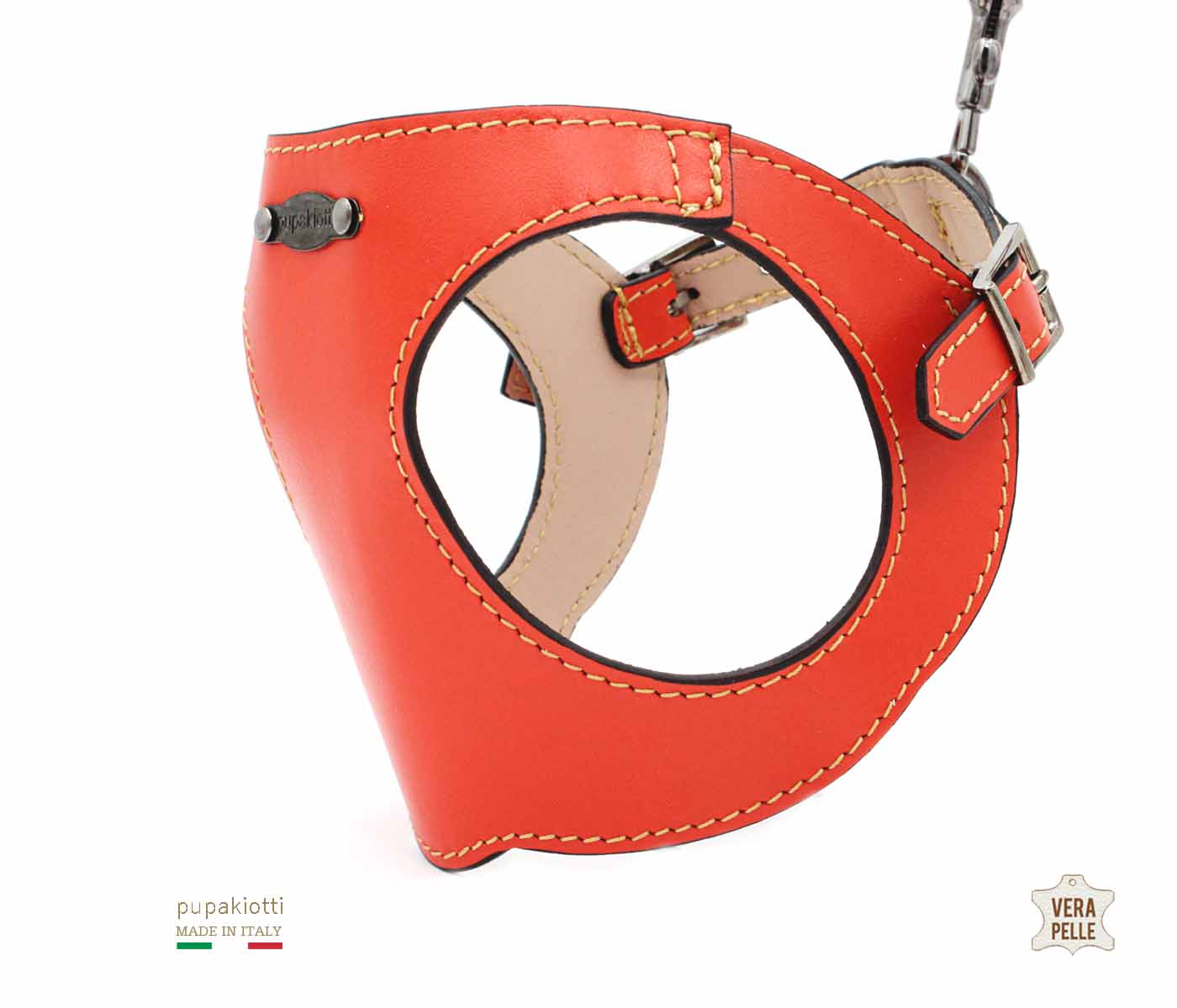 PREMIUM. Leather harness for dog