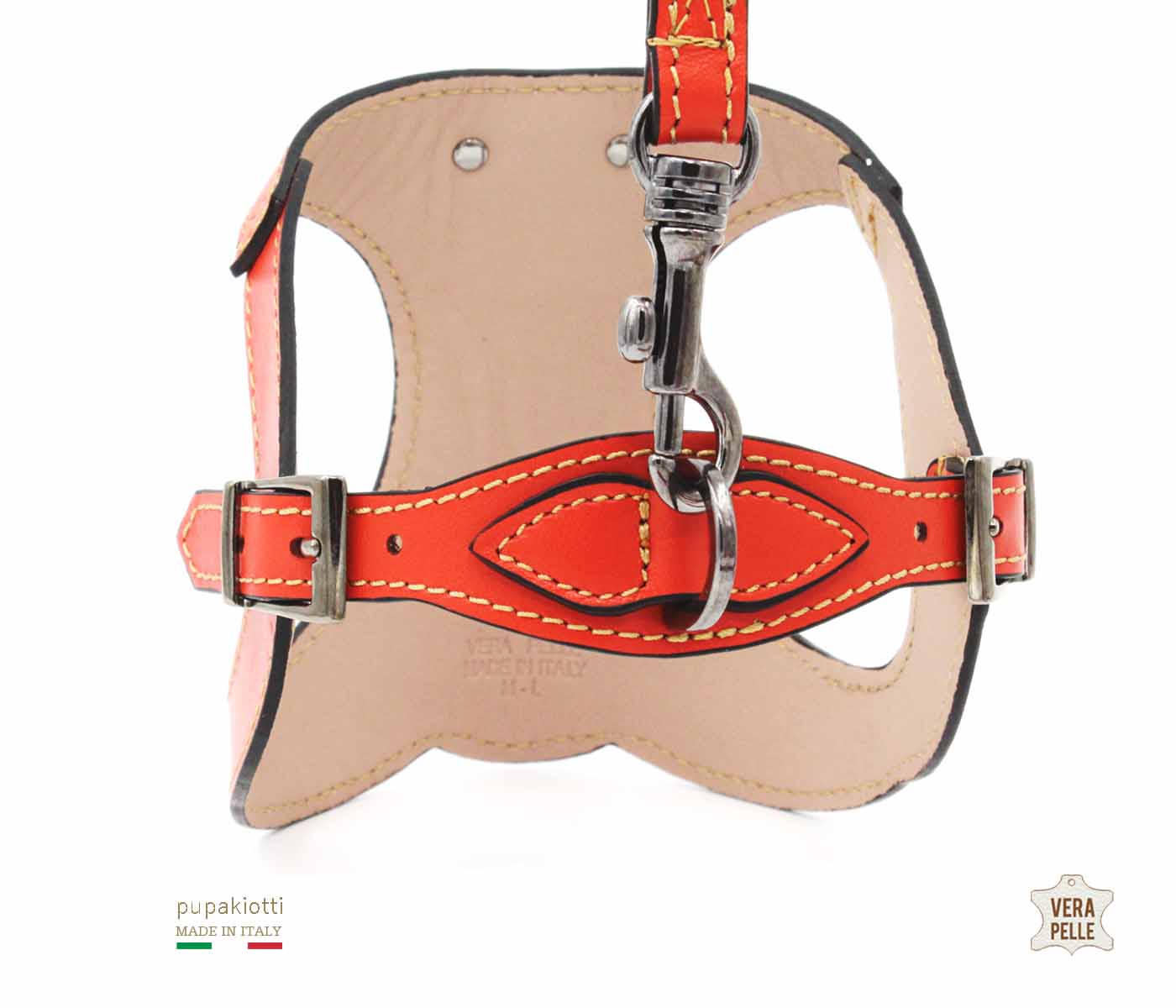 PREMIUM. Leather harness for dog