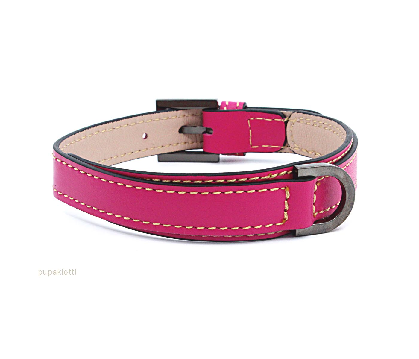 Premium. Leather collar for dog