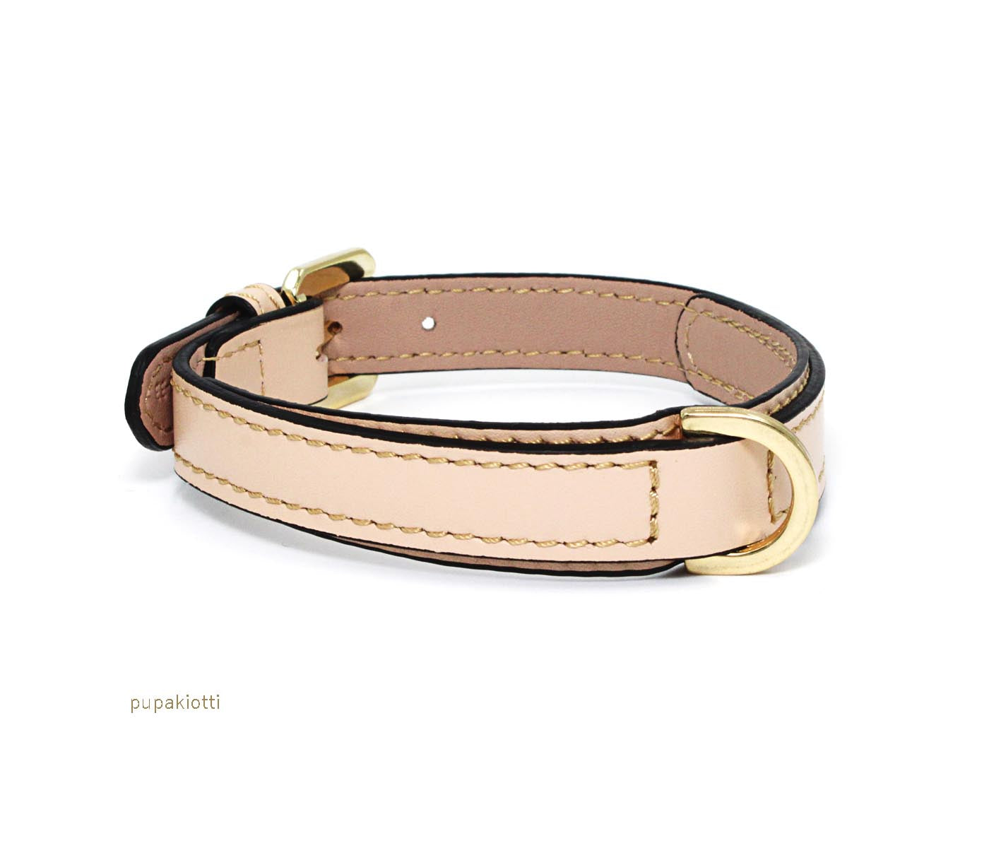 Premium. Leather collar for dog