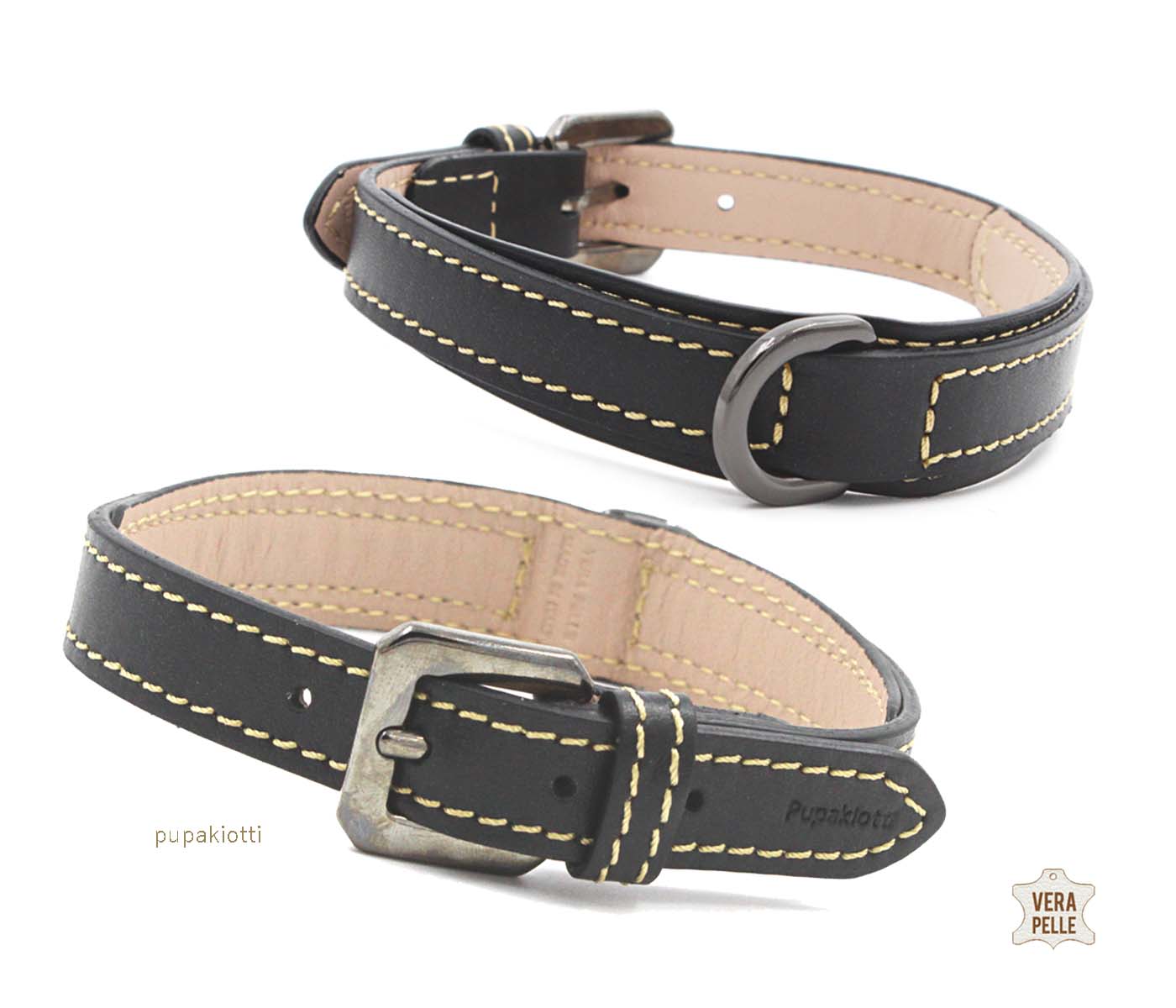 Premium. Leather collar for dog