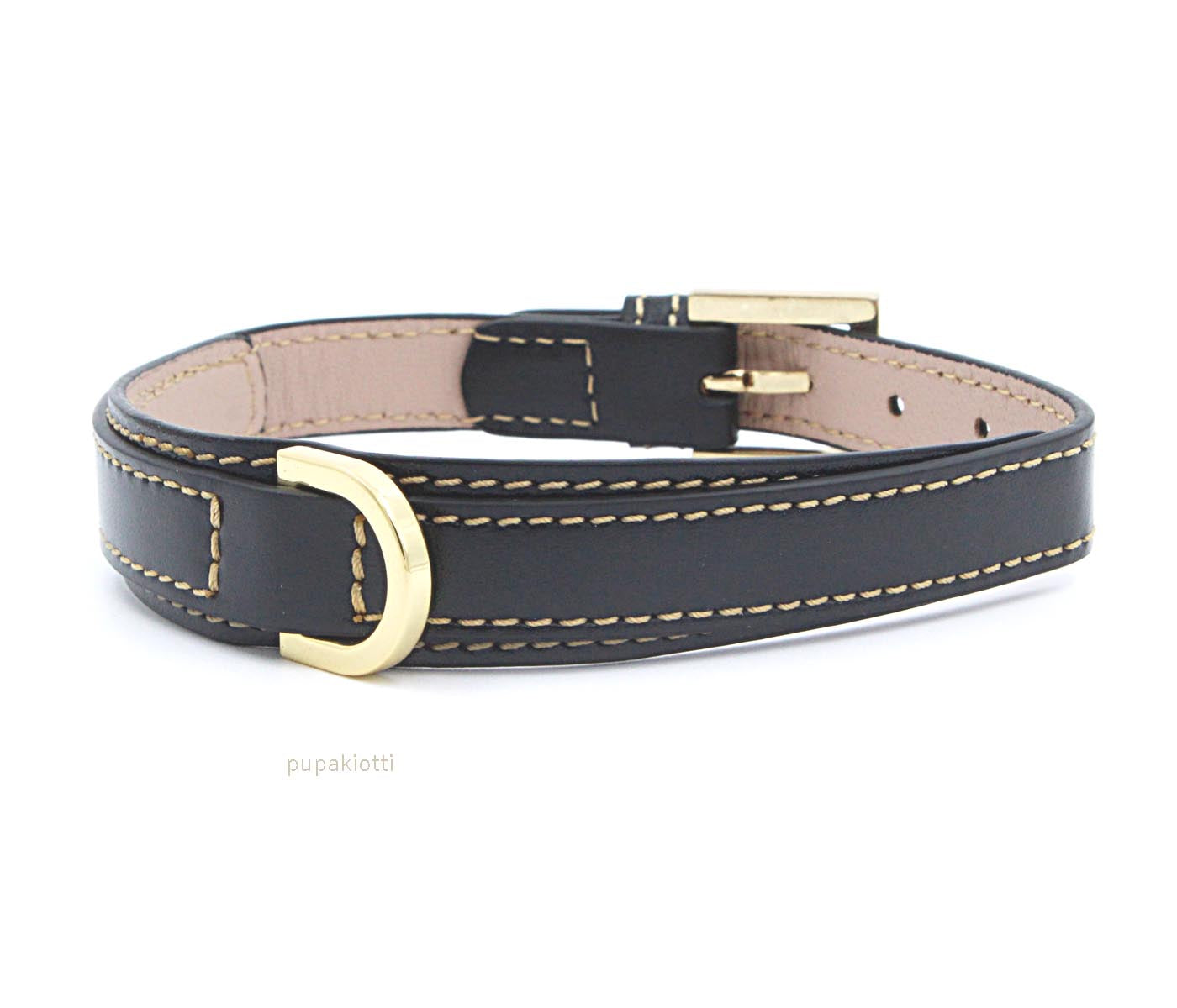 Premium. Leather collar for dog