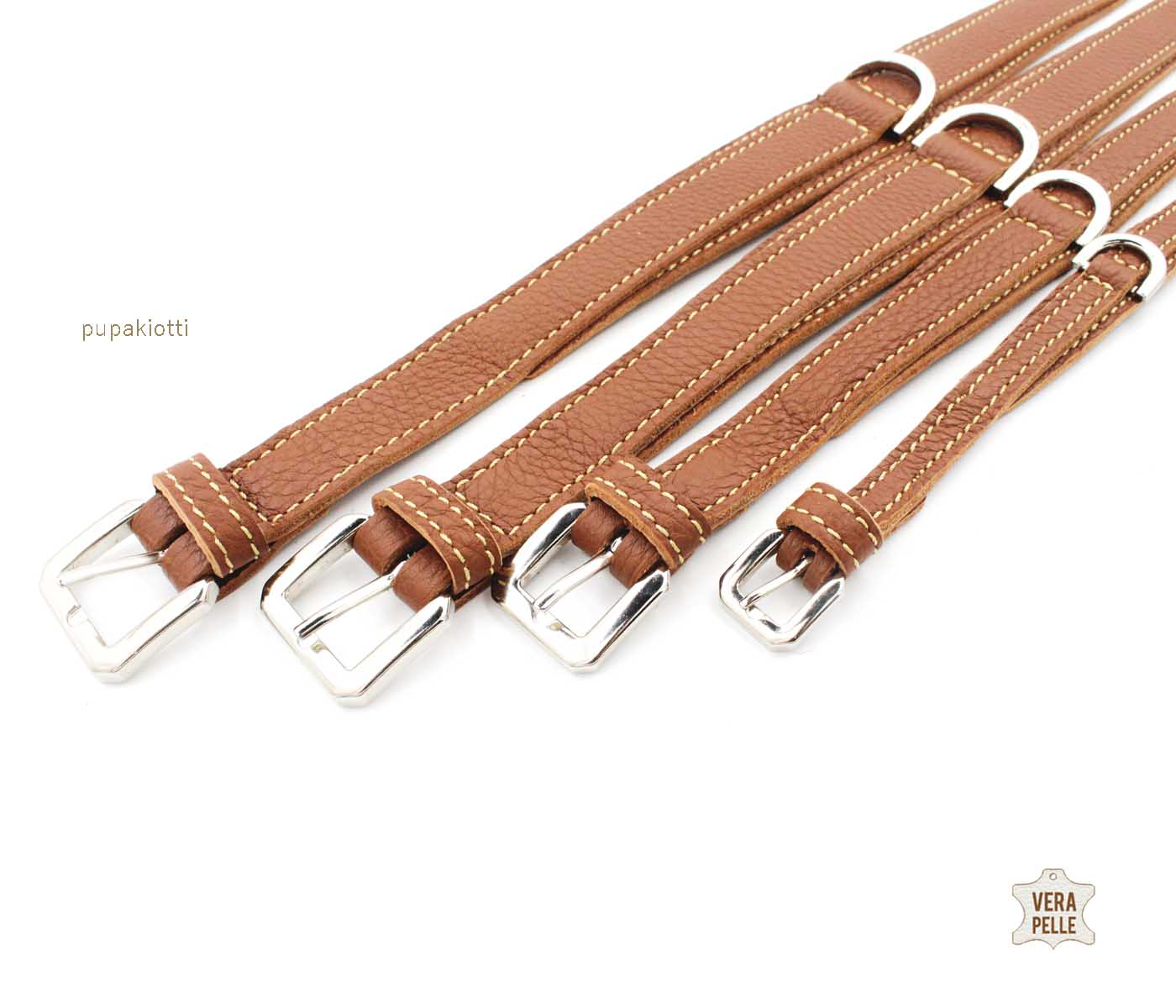 BASIC. Genuine leather collar for dog