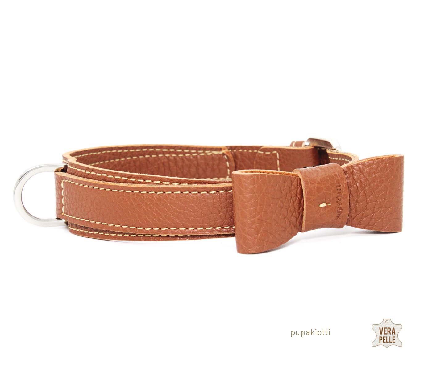 BASIC. Genuine leather collar for dog